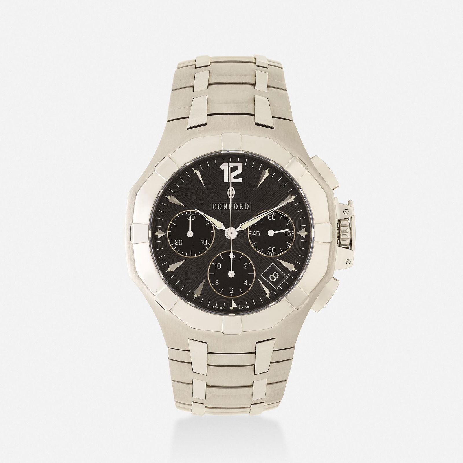 Concord, 'Saratoga' chronograph watch, Ref. 14.H7.1892 (1 of 2)