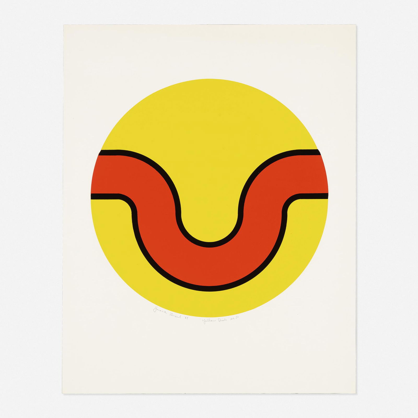 Harold Krisel, Yellow Dish (1 of 2)