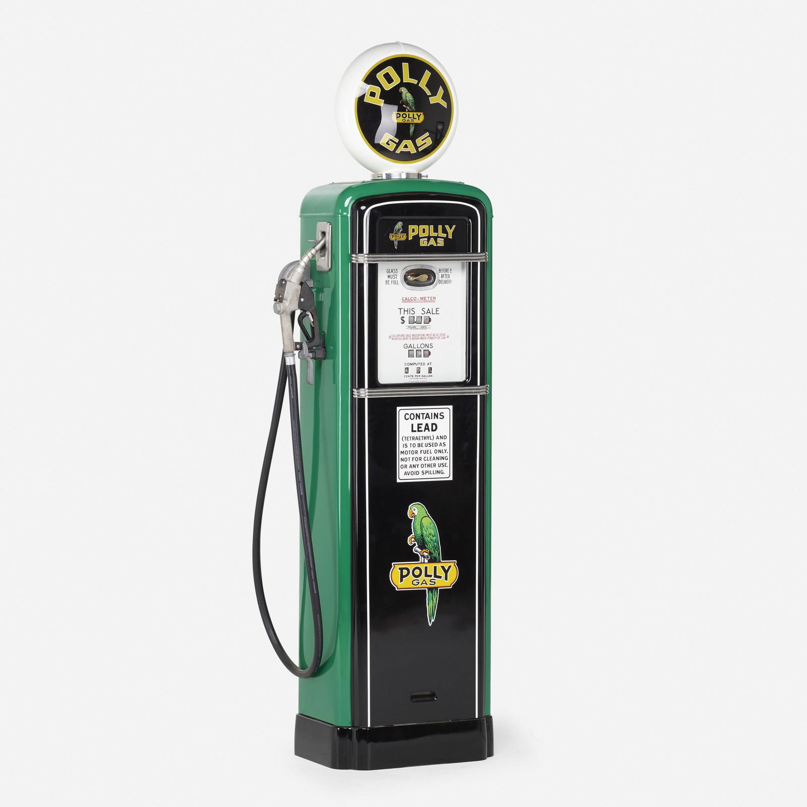 Polly Gas, Gilbarco gas pump, model 96 (1 of 5)