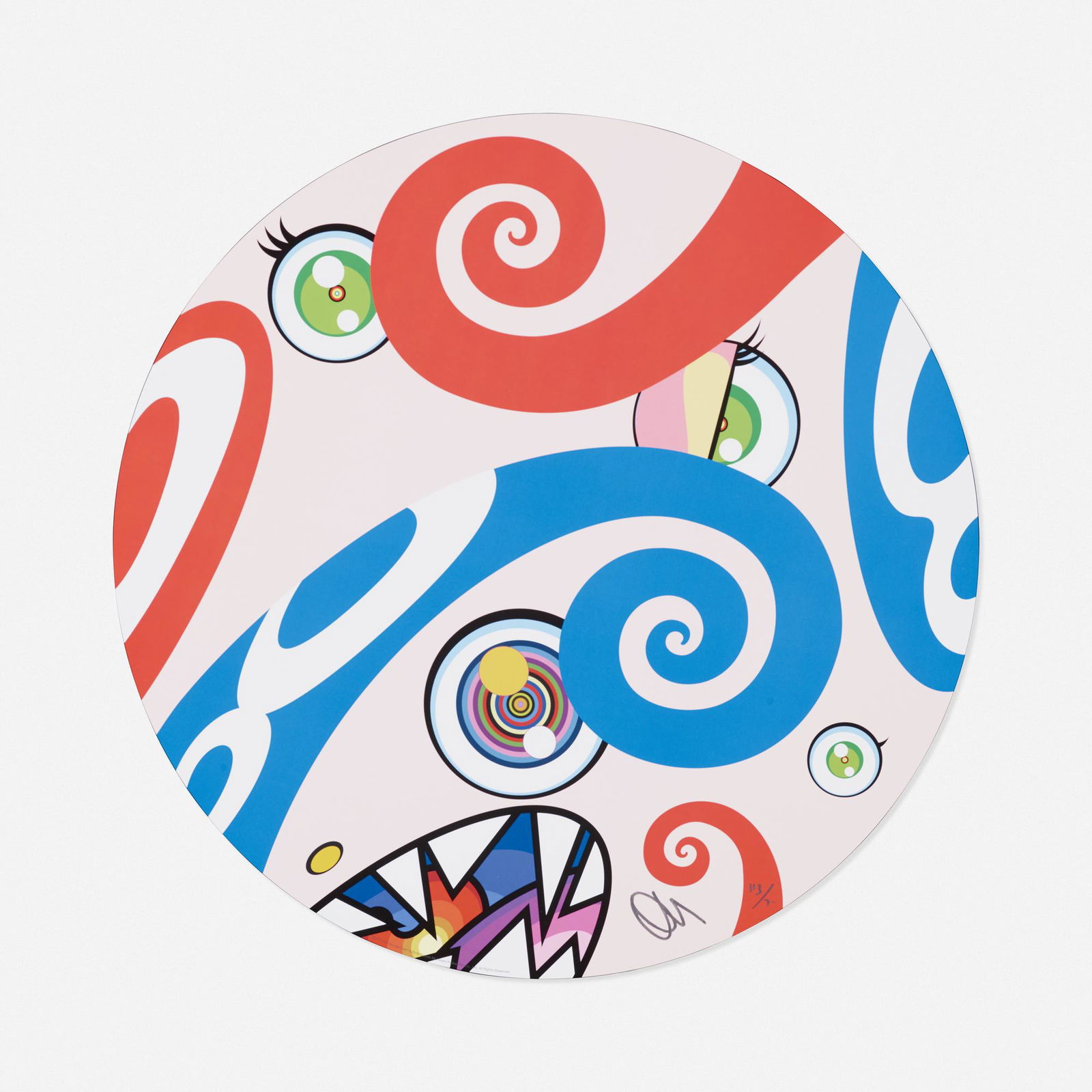 Takashi Murakami, We are the Jocular Clan (9) (1 of 2)