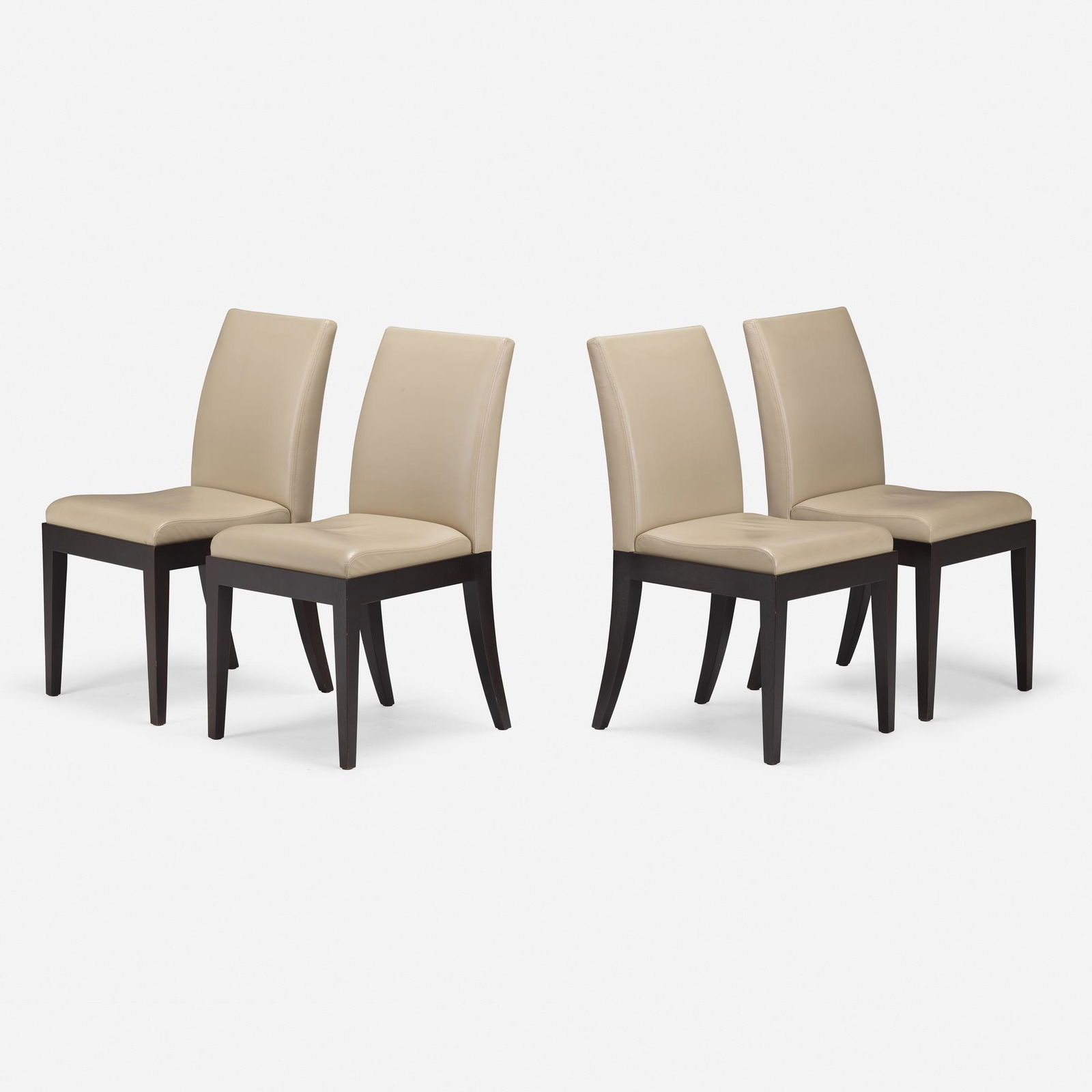 Christian Liaigre, Dining chairs, set of four (1 of 5)