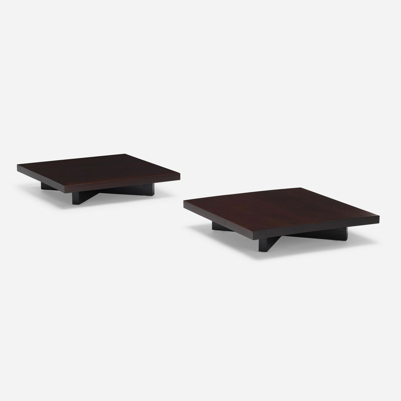 Wilhelm Borntraeger, Low tables, pair (1 of 3)