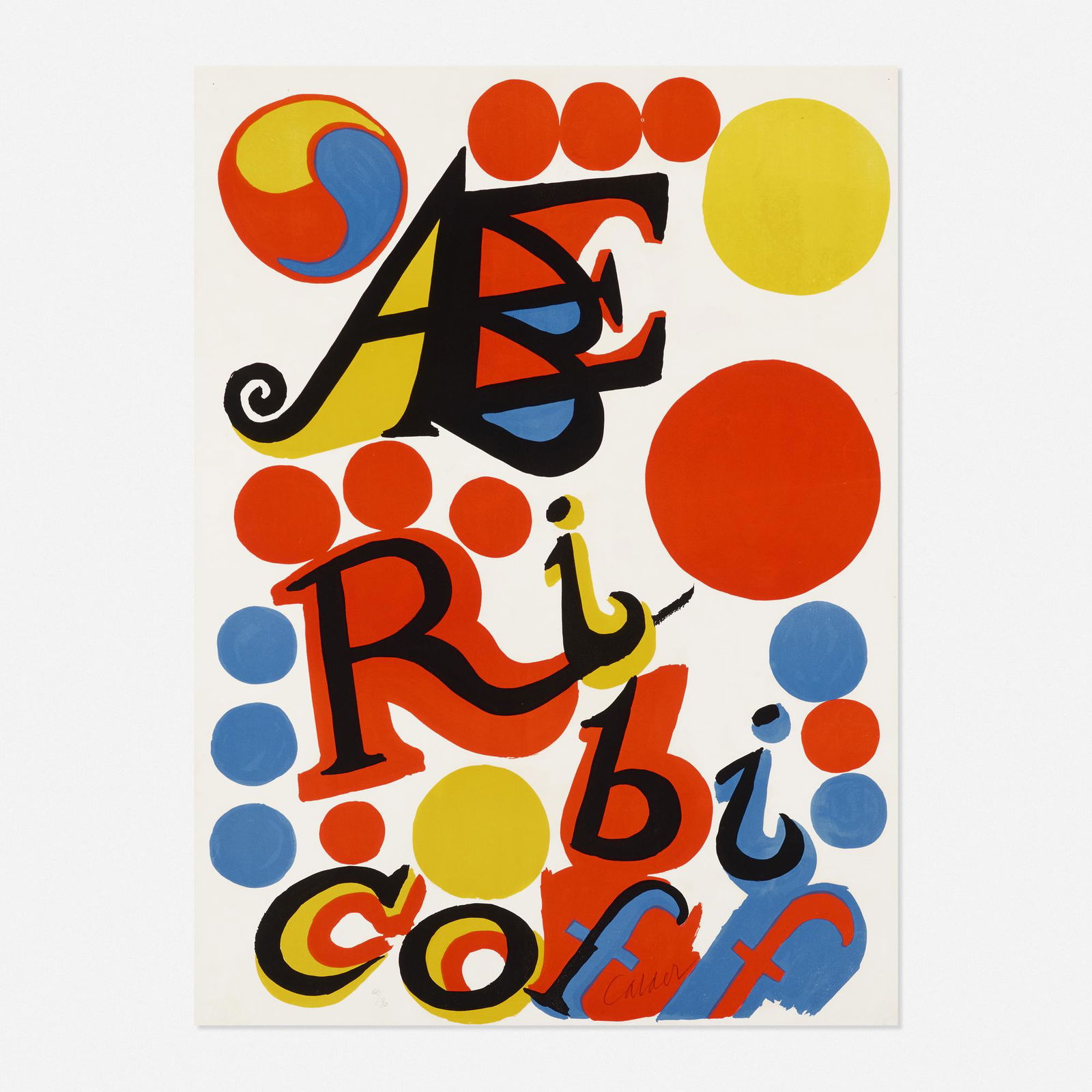 Alexander Calder, Abe Ribicoff (1 of 2)