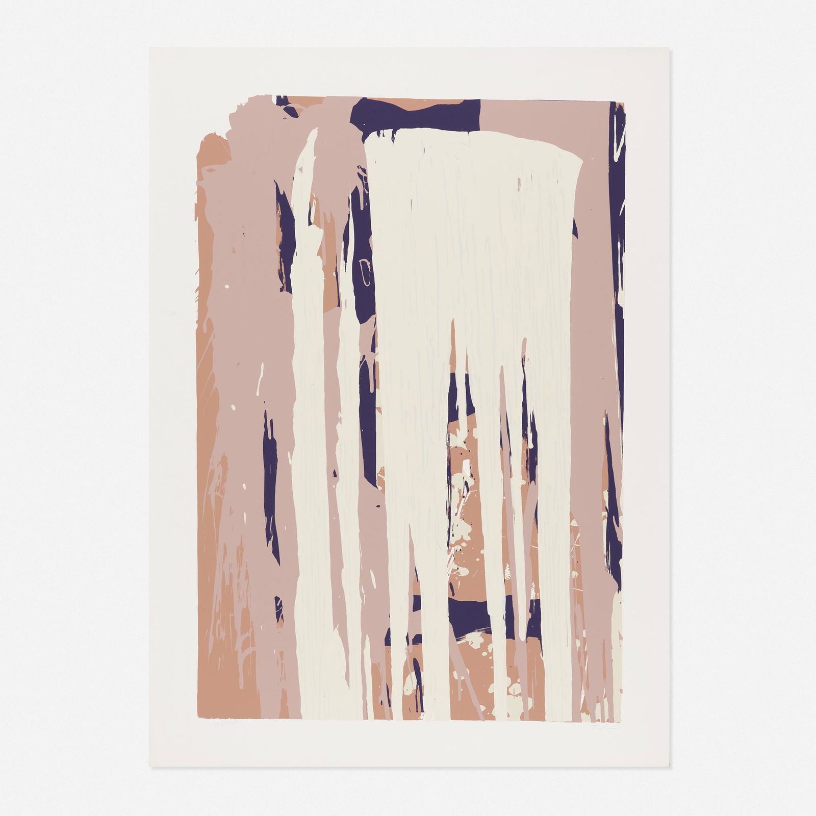 Larry Poons, Untitled: Larry Poons, Untitled Larry Poons Untitled screenprint in colors sheet: 58.25 h × 42 w in (148 × 107 cm) image: 50 h × 34.25 w in (127 × 87 cm) Signed and number