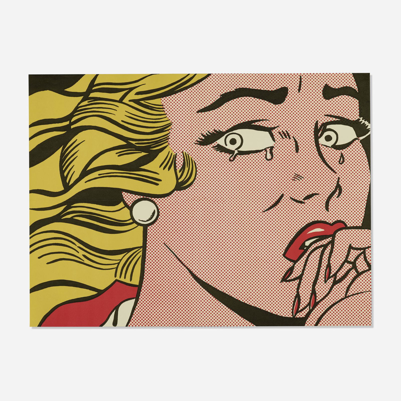 Roy Lichtenstein, Crying Girl (Castelli mailer) (1 of 2)