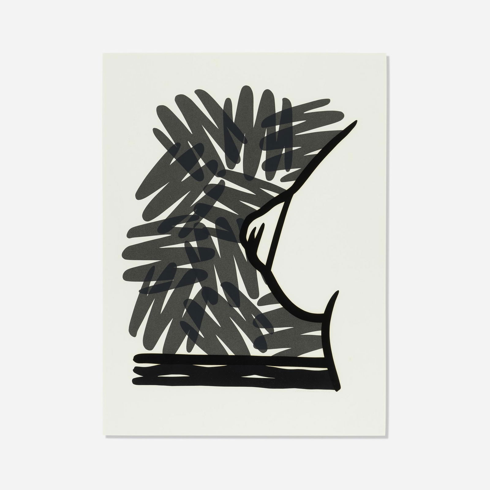 Tom Wesselmann, Seascape Tit with Scribble (1 of 2)