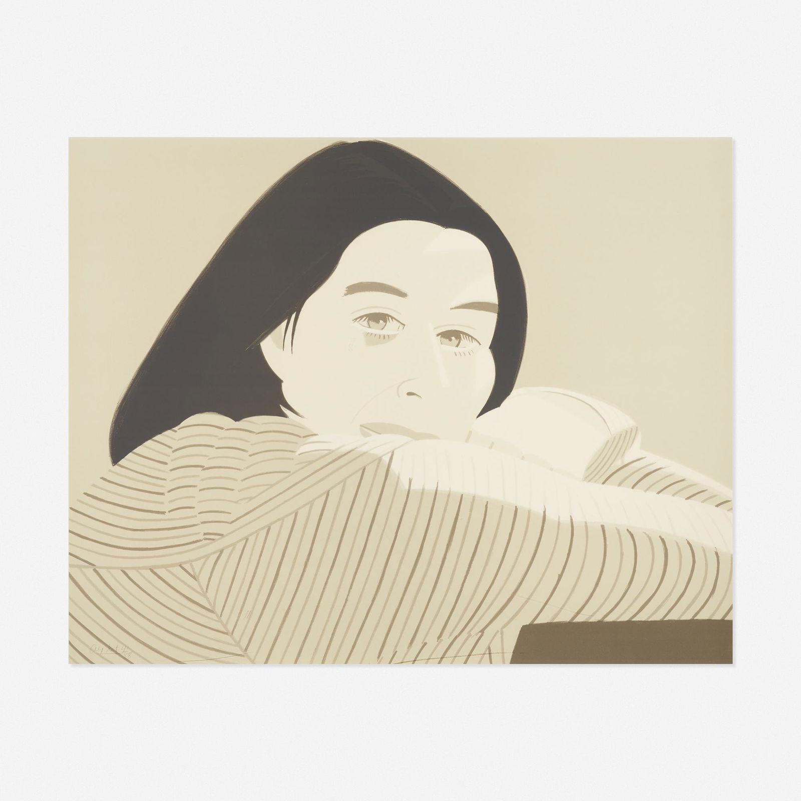 Alex Katz, Striped Jacket (1 of 3)
