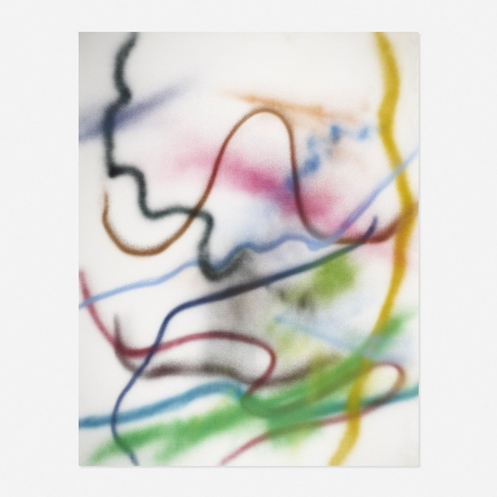 Dan Christensen, Chevade: Dan Christensen Chevade 1968acrylic on canvas 90 h × 70.125 w in (229 × 178 cm) Signed, titled and dated to verso 'Chevade D. Christensen 1968'. Exhibited: