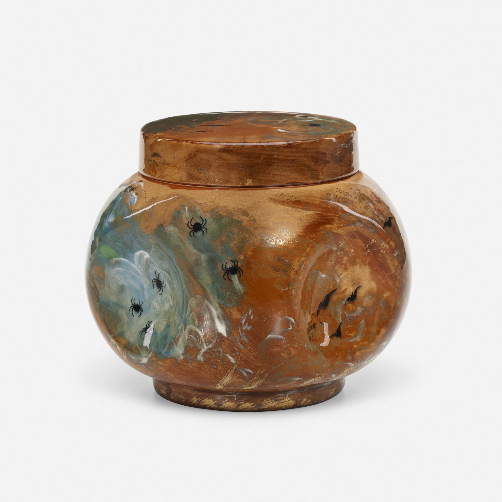 Maria Storer for Rookwood Pottery, Rare Limoges humidor (1 of 3)