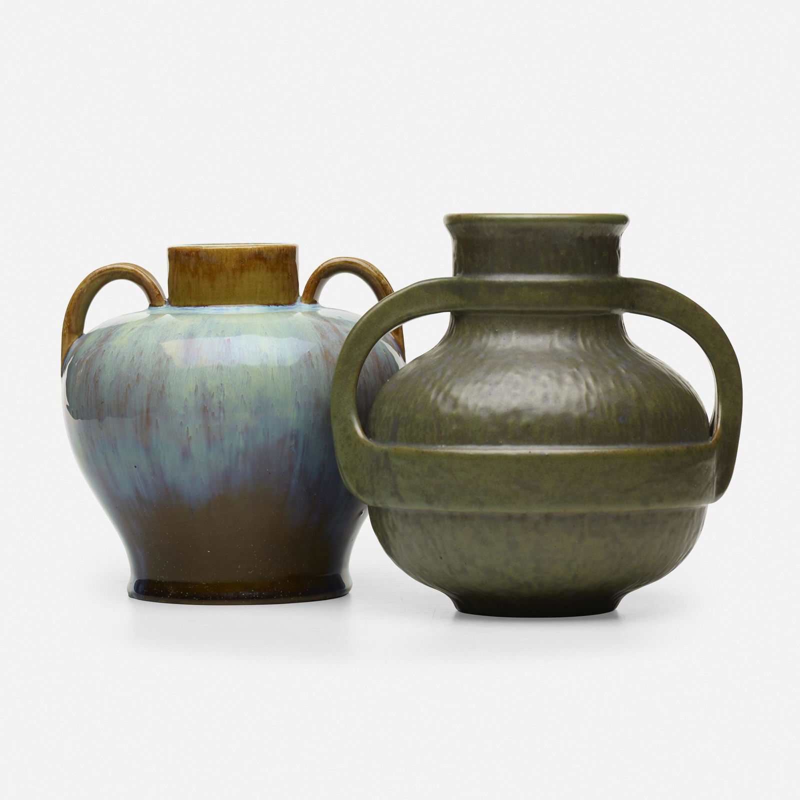 Fulper Pottery, Vases, set of two (1 of 5)
