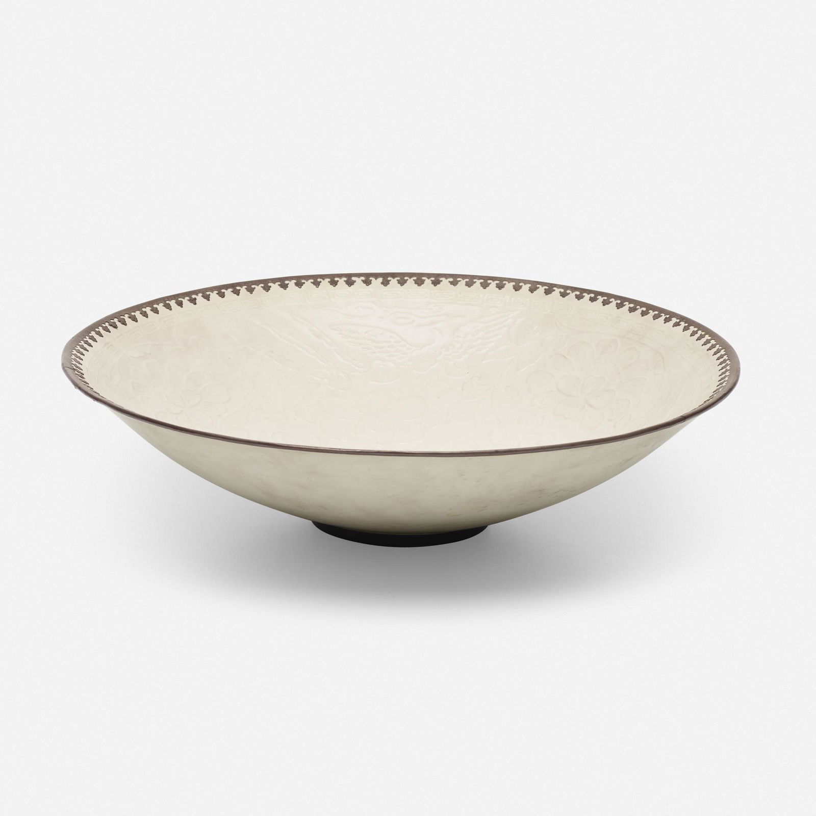 Chinese, Ding Yao molded shallow bowl (1 of 4)