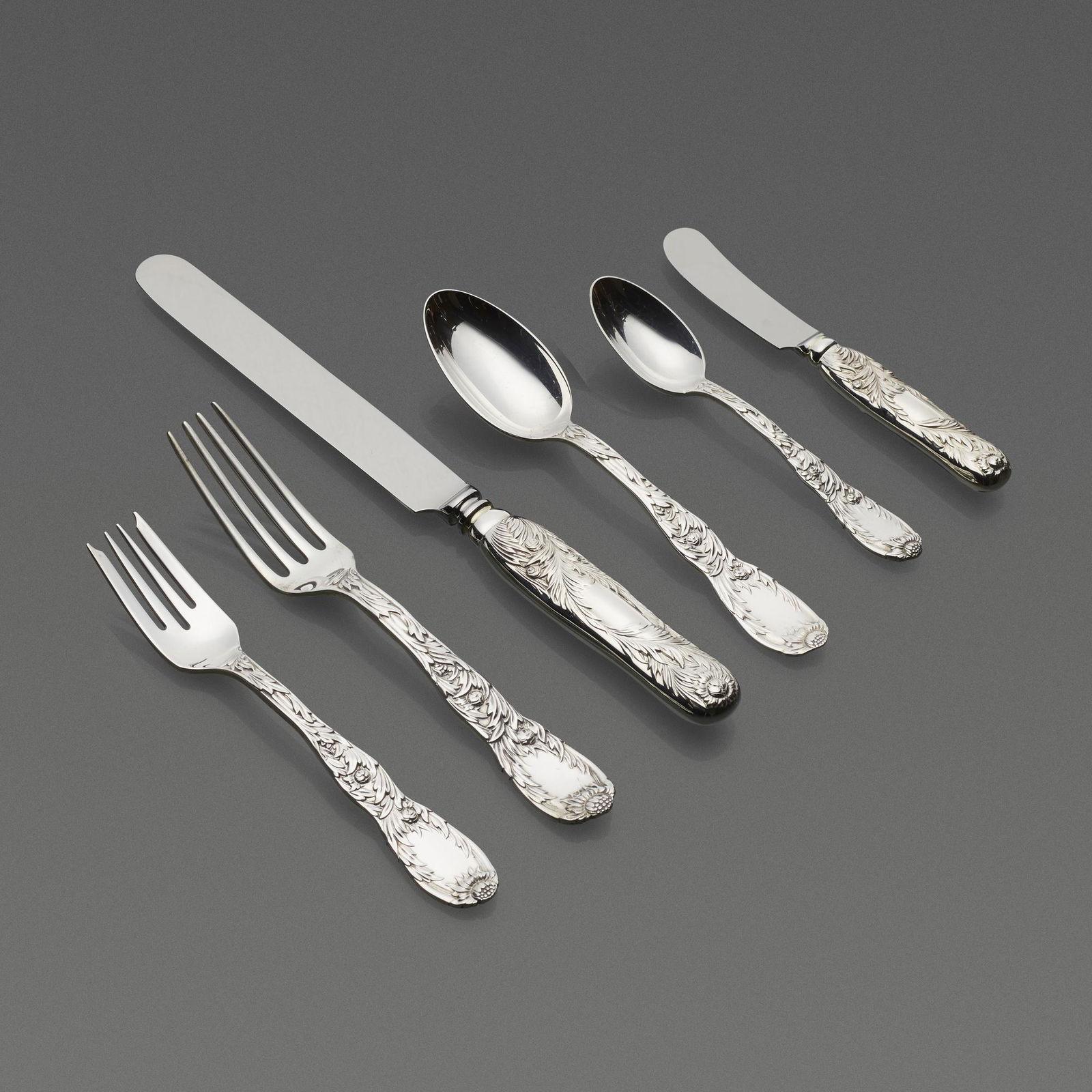 Grosjean for Tiffany & Co., Chrysanthemum flatware (1 of 4)
