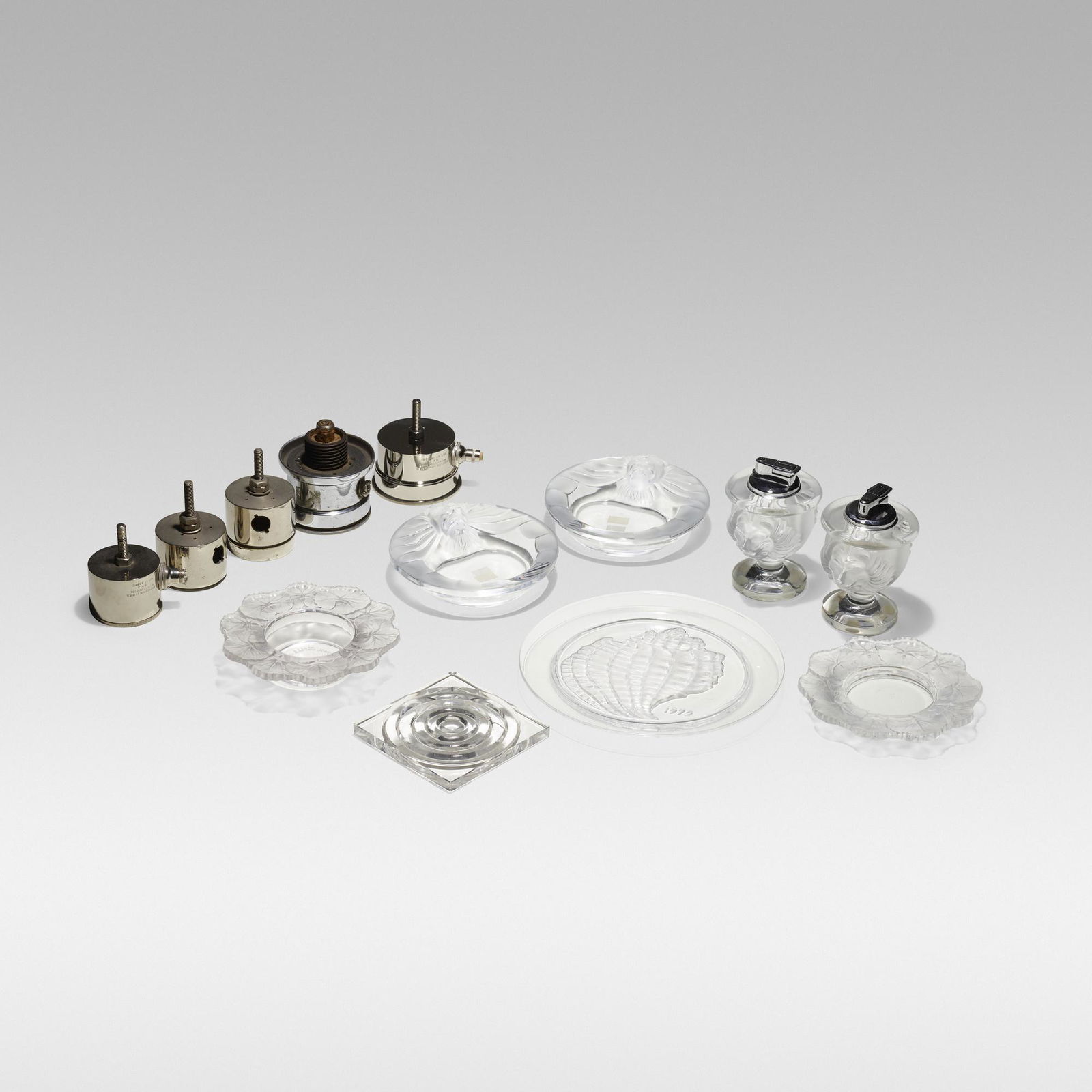 Lalique, Collection of seven modern works (1 of 3)