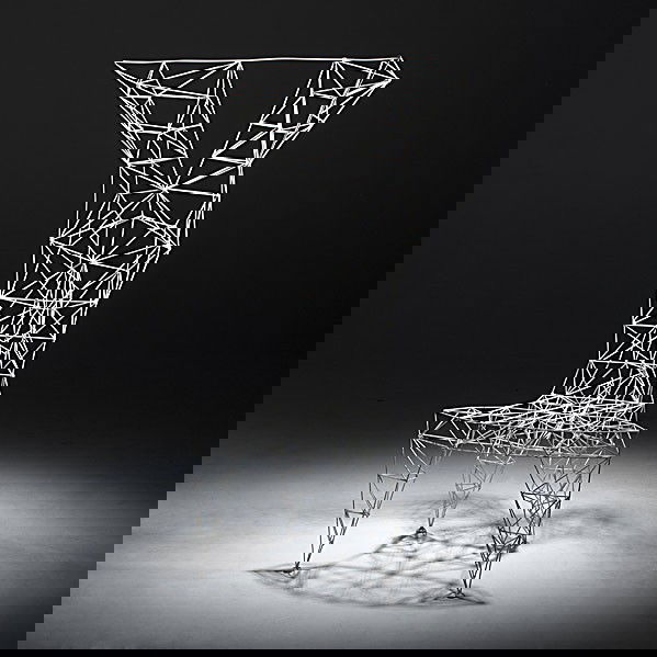 TOM DIXON; CAPPELLINI; Painted steel chair: TOM DIXON; CAPPELLINI; Painted steel chair, 1992; Unmarked; 50'' x 27'' x 21''