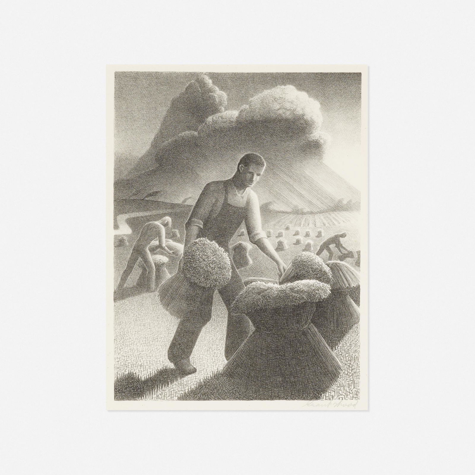 Grant Wood, Approaching Storm (1 of 3)