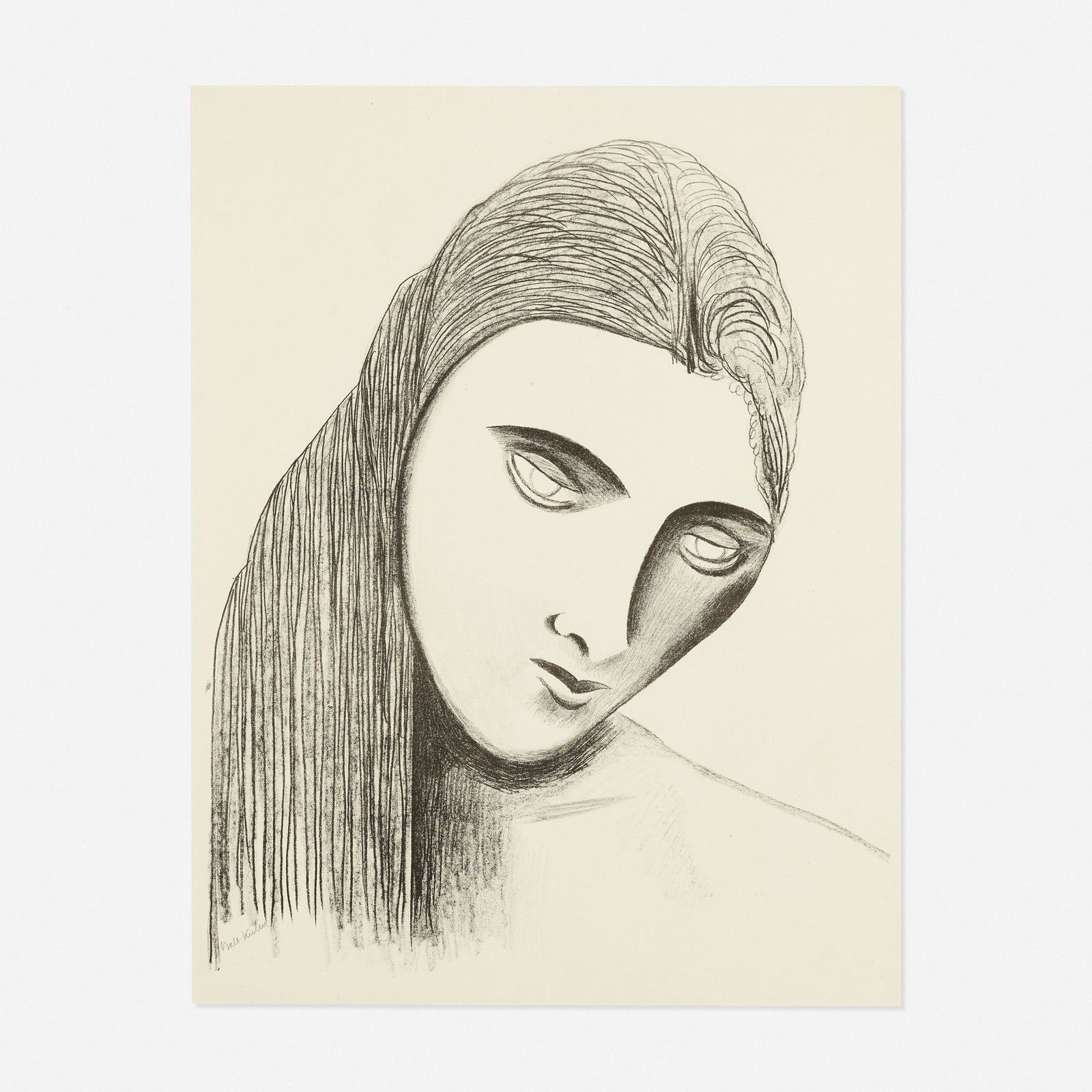 Walt Francis Kuhn, Large Head (1 of 3)