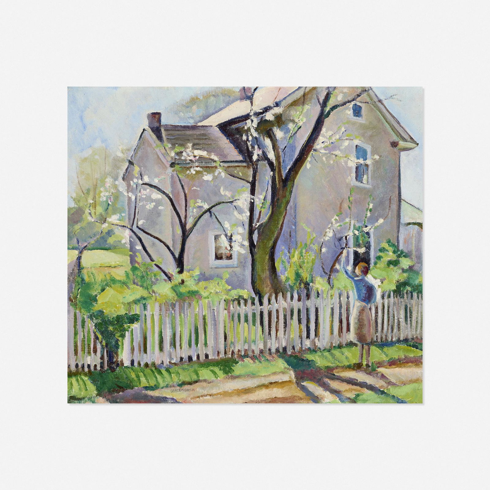 Grace M. Green, Spring Blossoms (1 of 3)