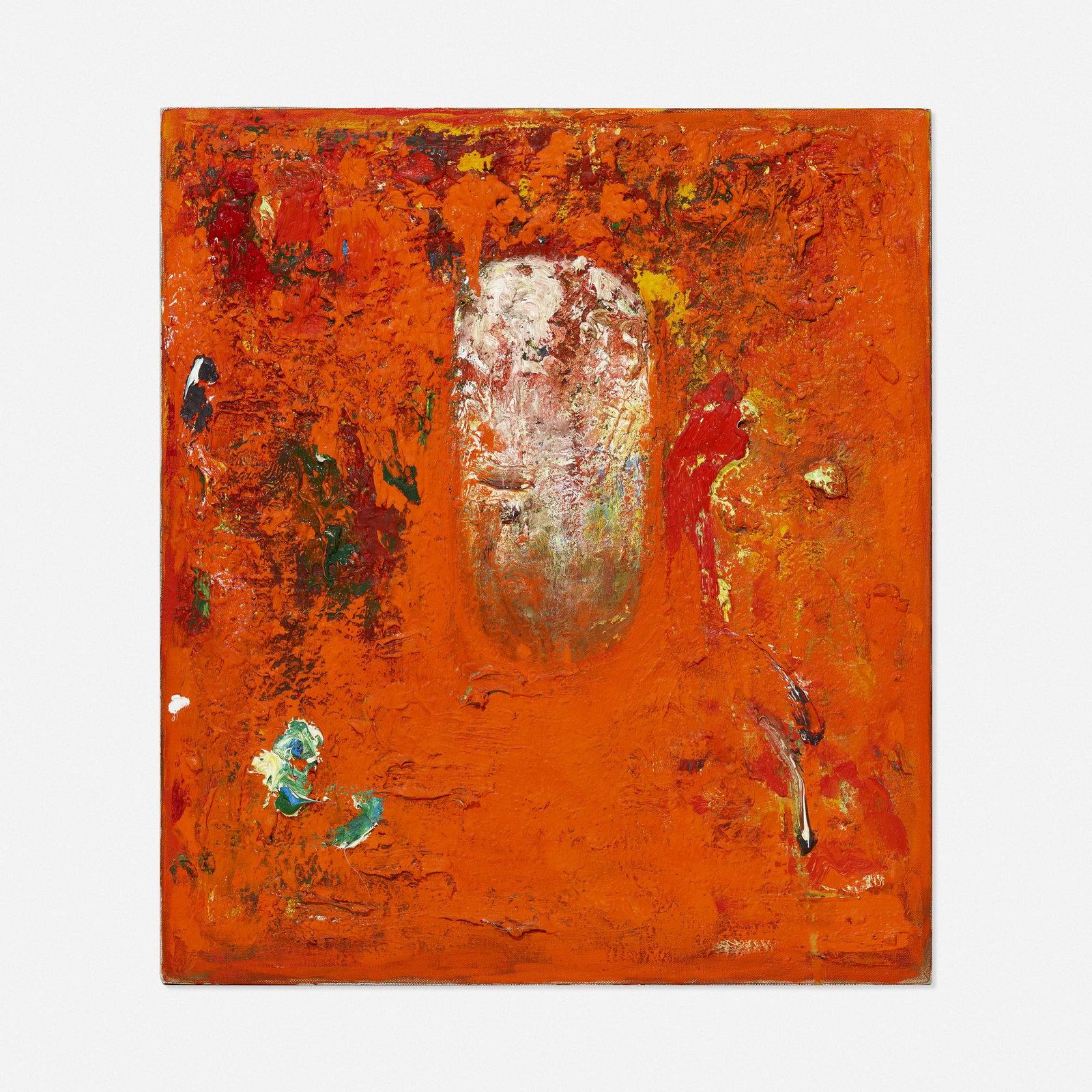 Jake Berthot, Untitled (Orange Painting) (1 of 3)