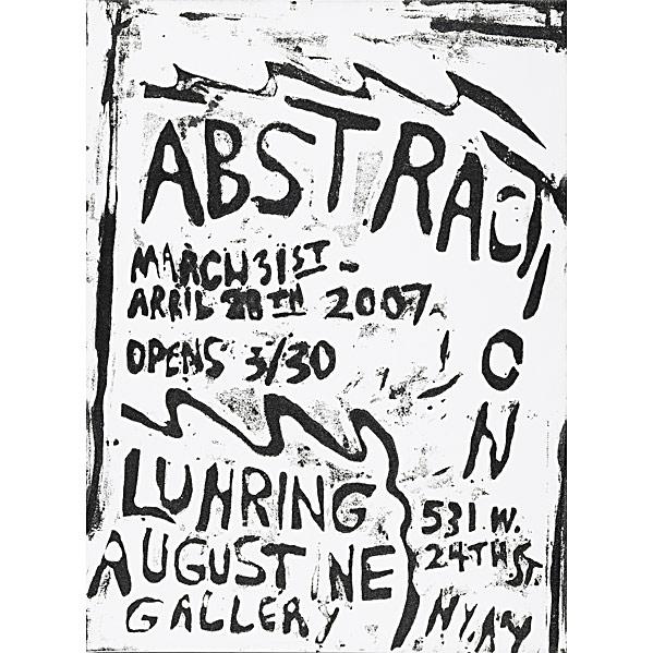 Josh Smith (American, b. 1976) Untitled (JS0701): Josh Smith (American, b. 1976) Untitled (JS0701); Acrylic on canvas; 24'' x 18''; Provenance: Luhring Augustine Gallery, New York; Private Collection, New York