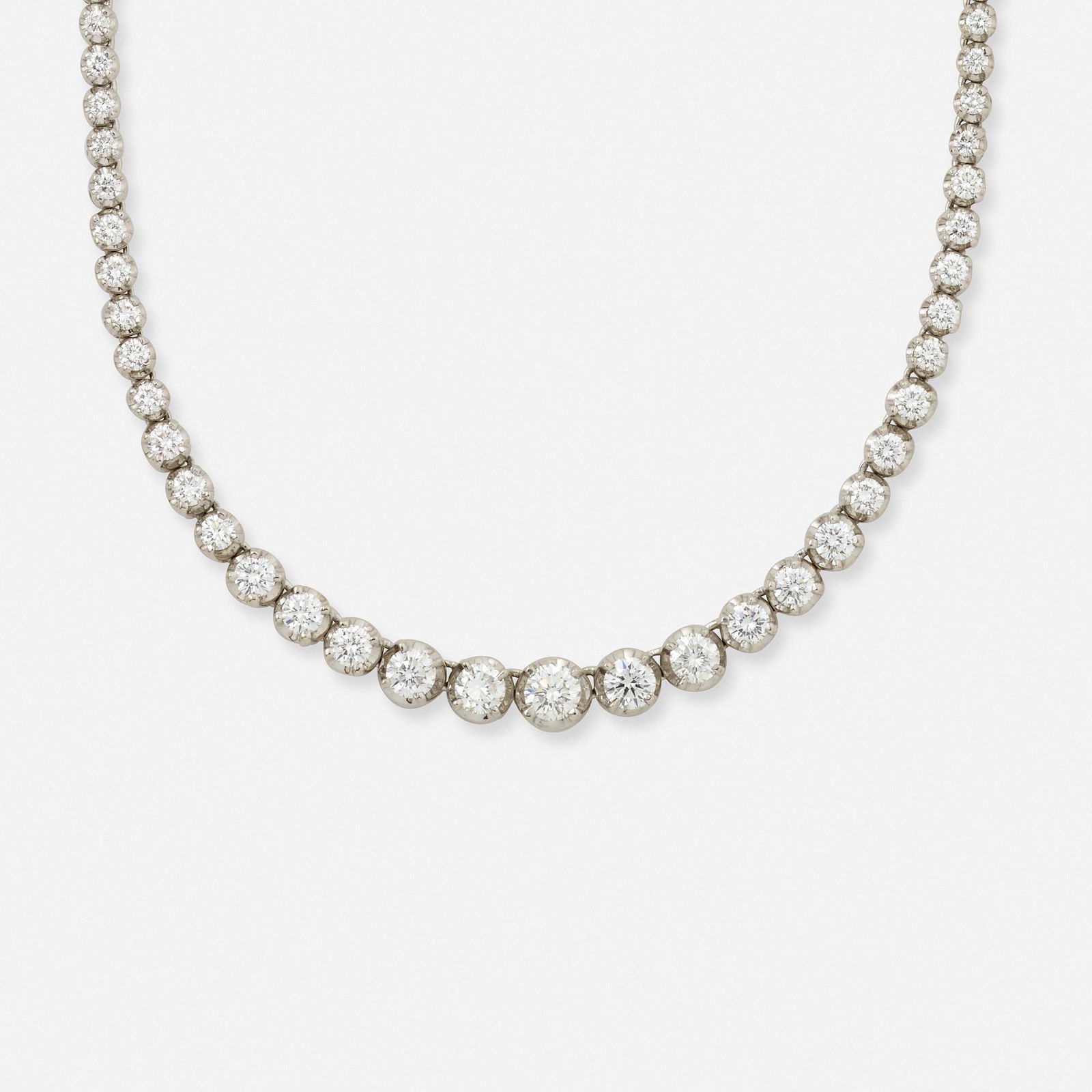 Diamond line necklace (1 of 3)