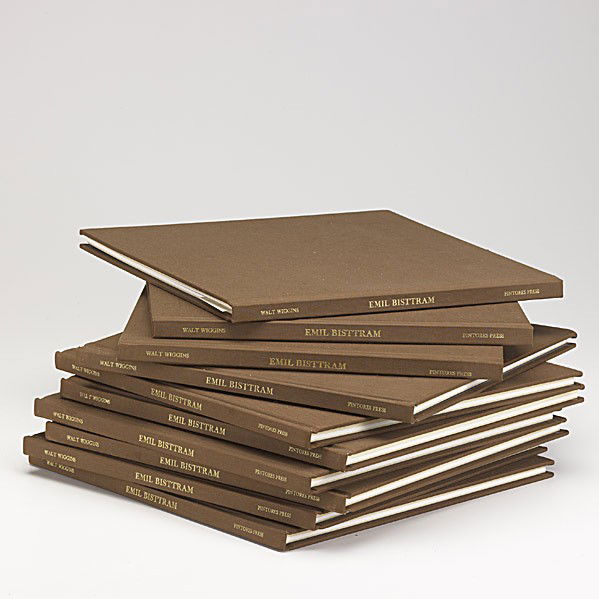 WALTER WIGGINS: WALTER WIGGINS; ''THE TRANSCENDENTAL ART OF EMIL BISTTRAM''; Ten books from the limited edition of 100, 1988; Pinafore Press, signed by the author; 11'' x 11''