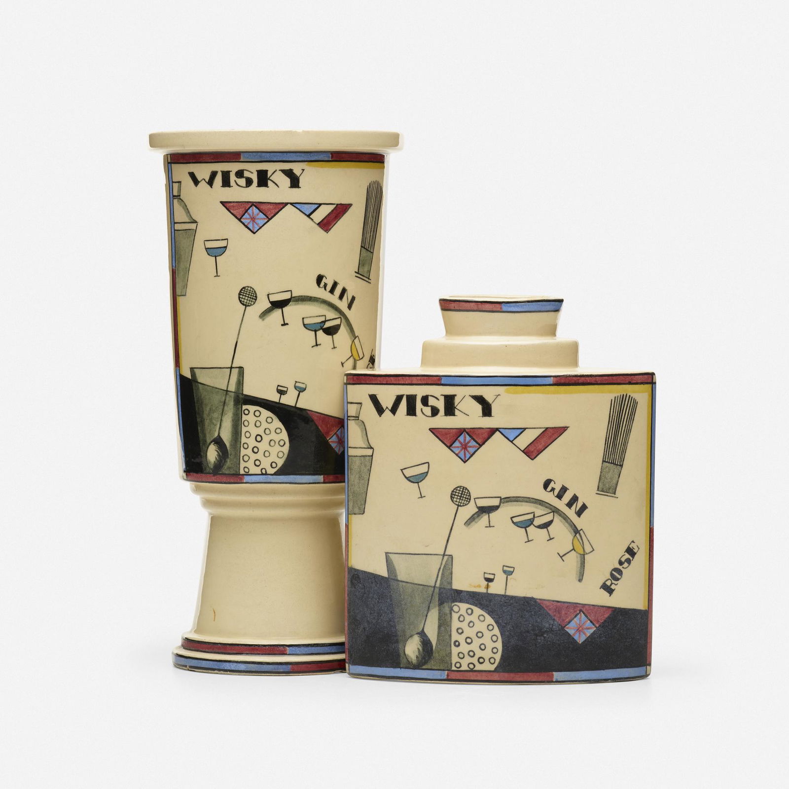 Robert Lallemant, Vases, set of two (1 of 4)