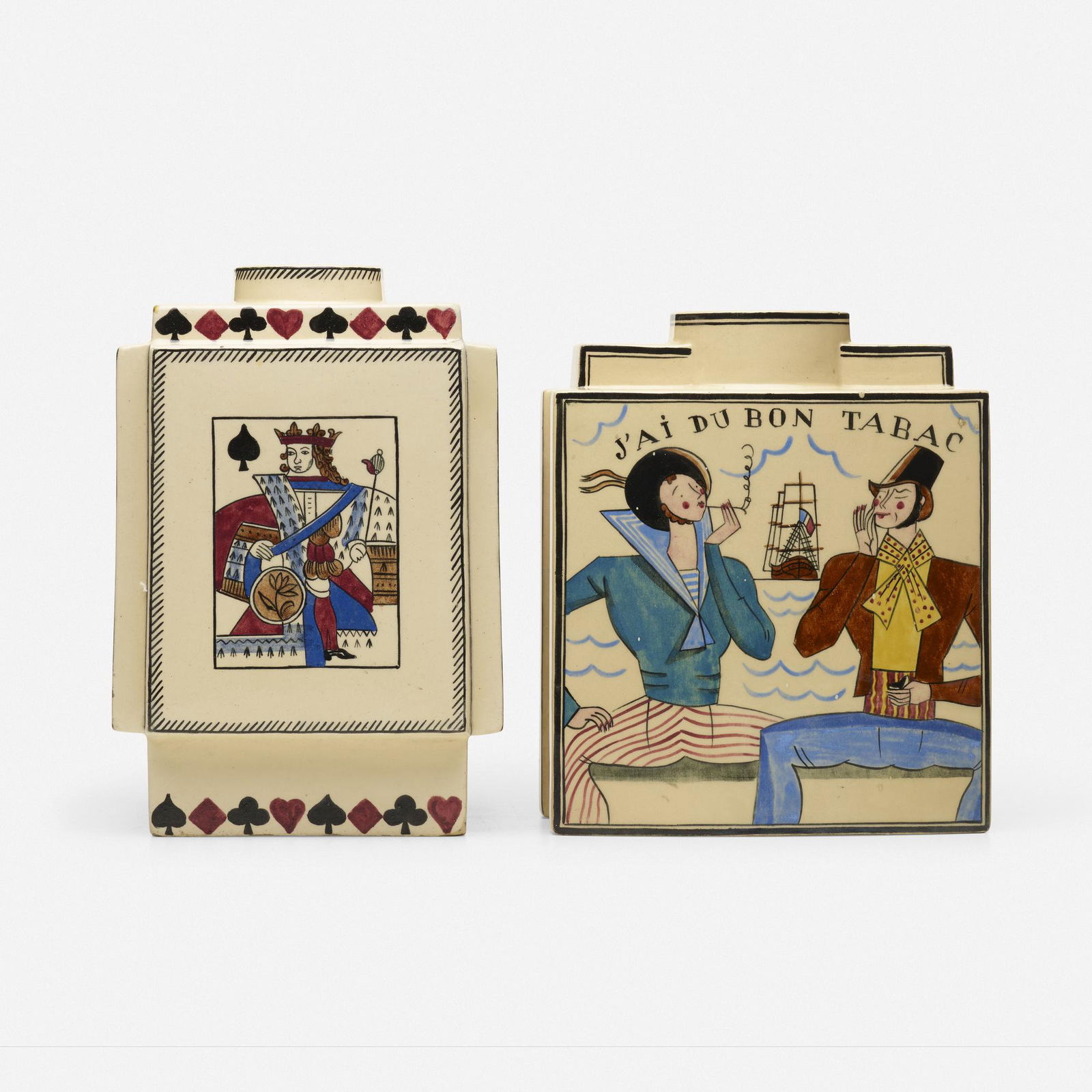 Robert Lallemant, Vases, set of two (1 of 4)