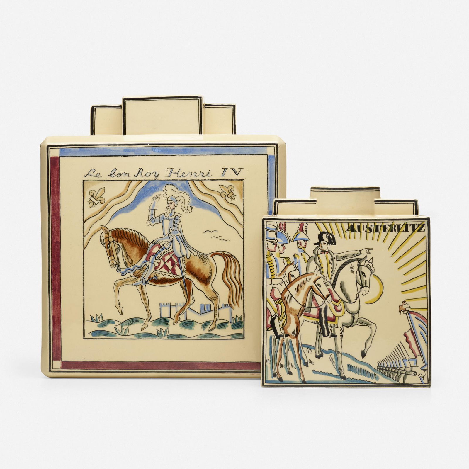 Robert Lallemant, Vases, set of two (1 of 4)