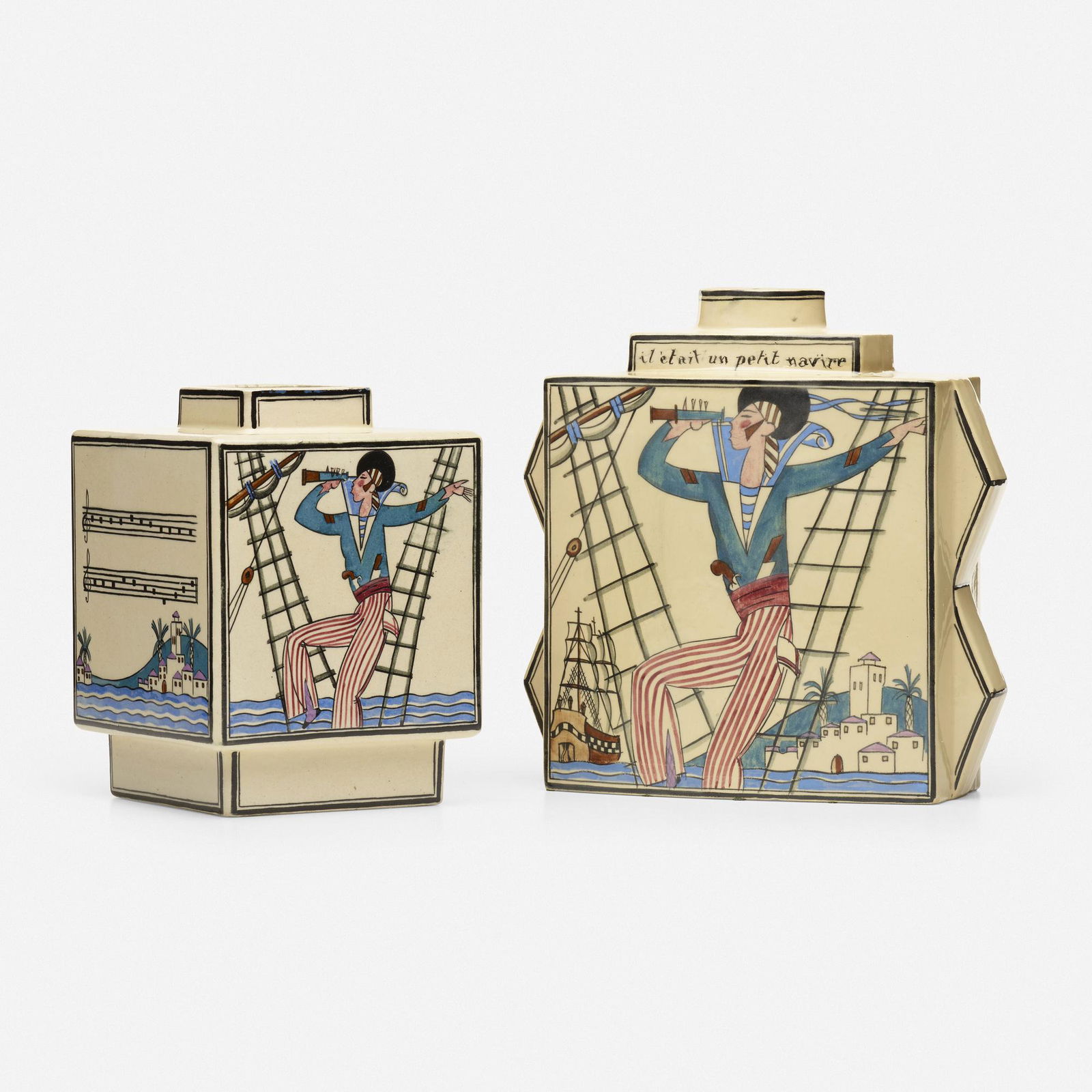 Robert Lallemant, Vases, set of two (1 of 4)