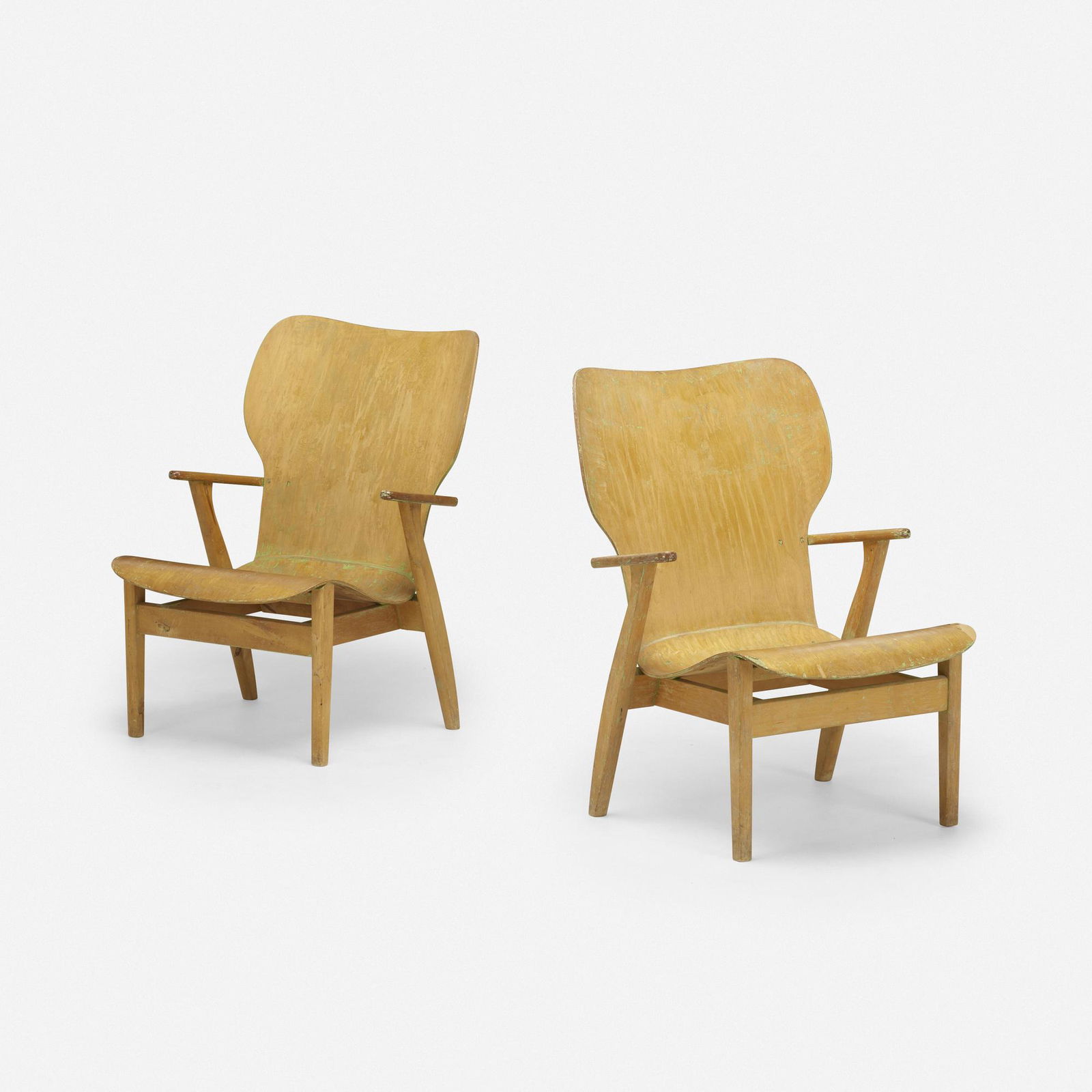 Ilmari Tapiovaara, Domus lounge chairs, pair (1 of 3)