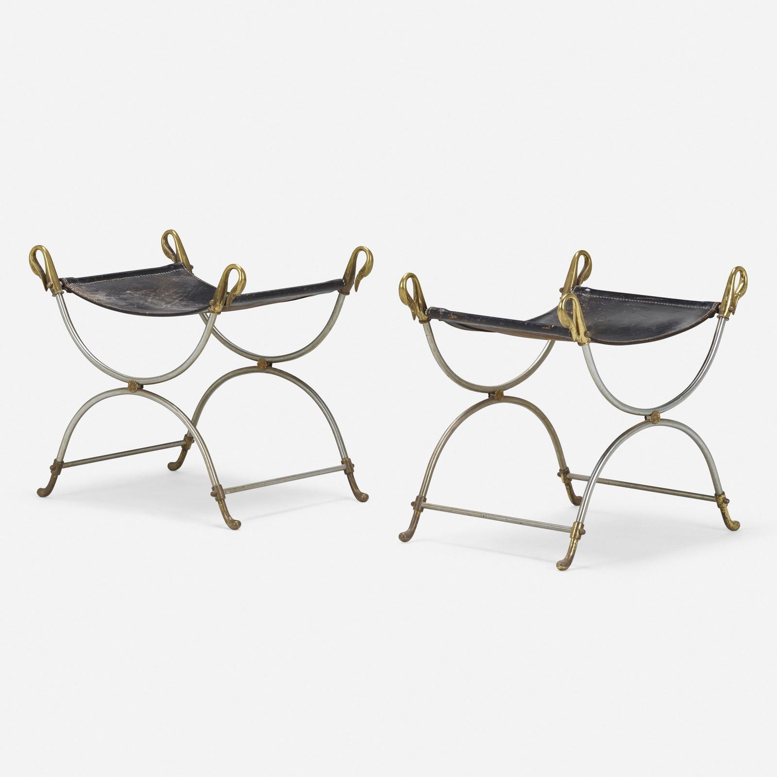 Maison Jansen, Stools, pair (1 of 4)