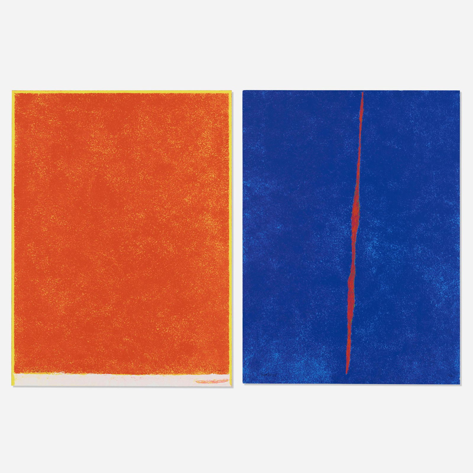 Theodoros Stamos, Infinity Field (two works) (1 of 2)