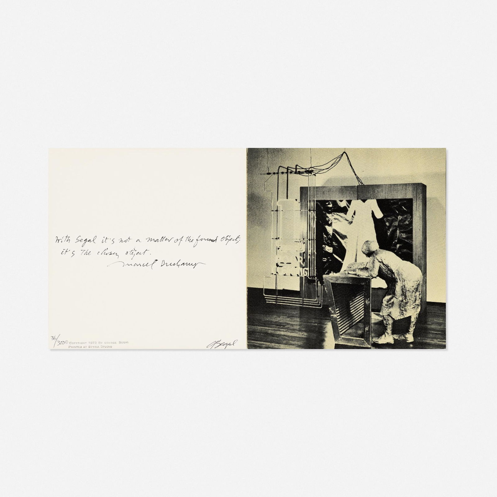 George Segal, Untitled (1 of 4)