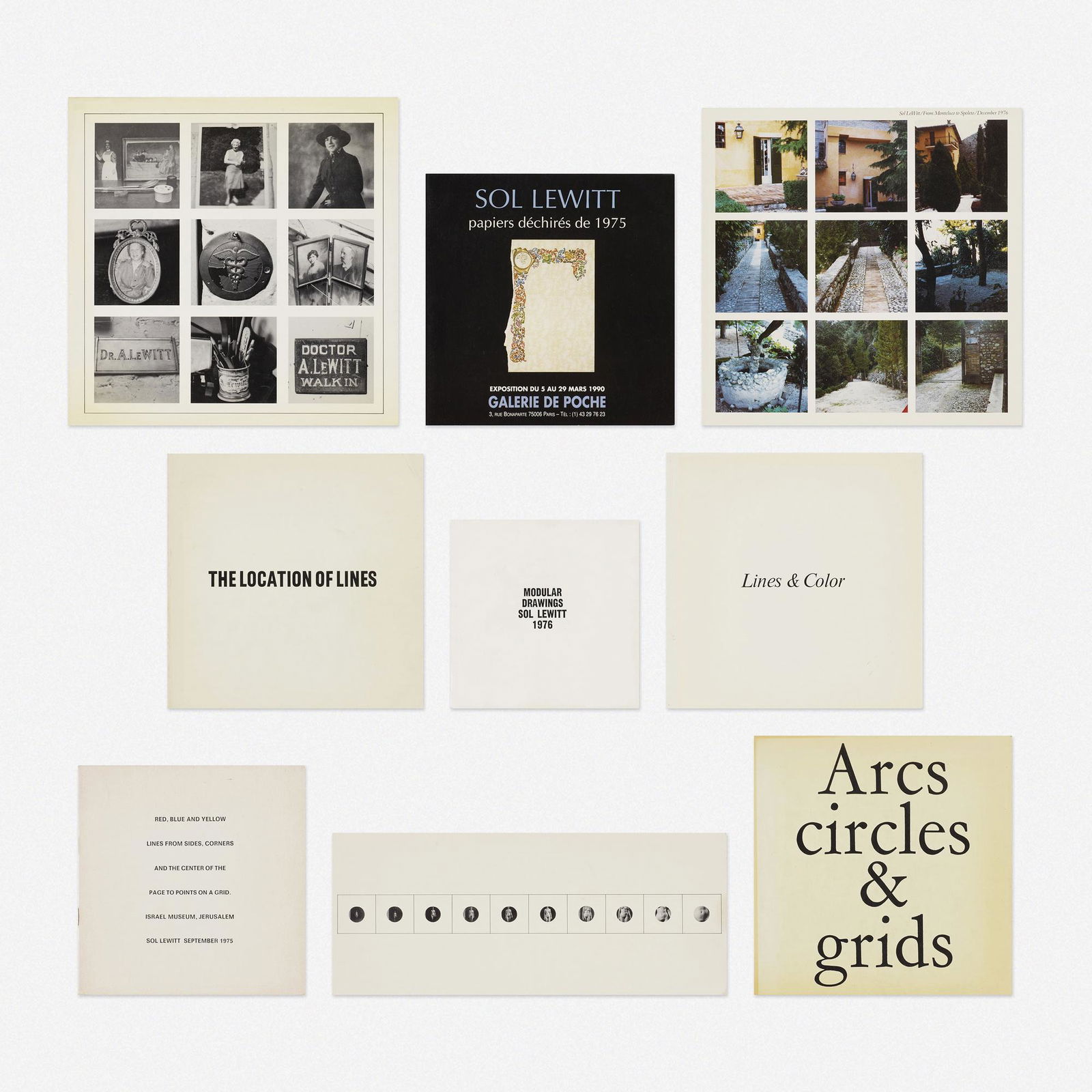 Sol LeWitt, Artist's books, nine (1 of 2)