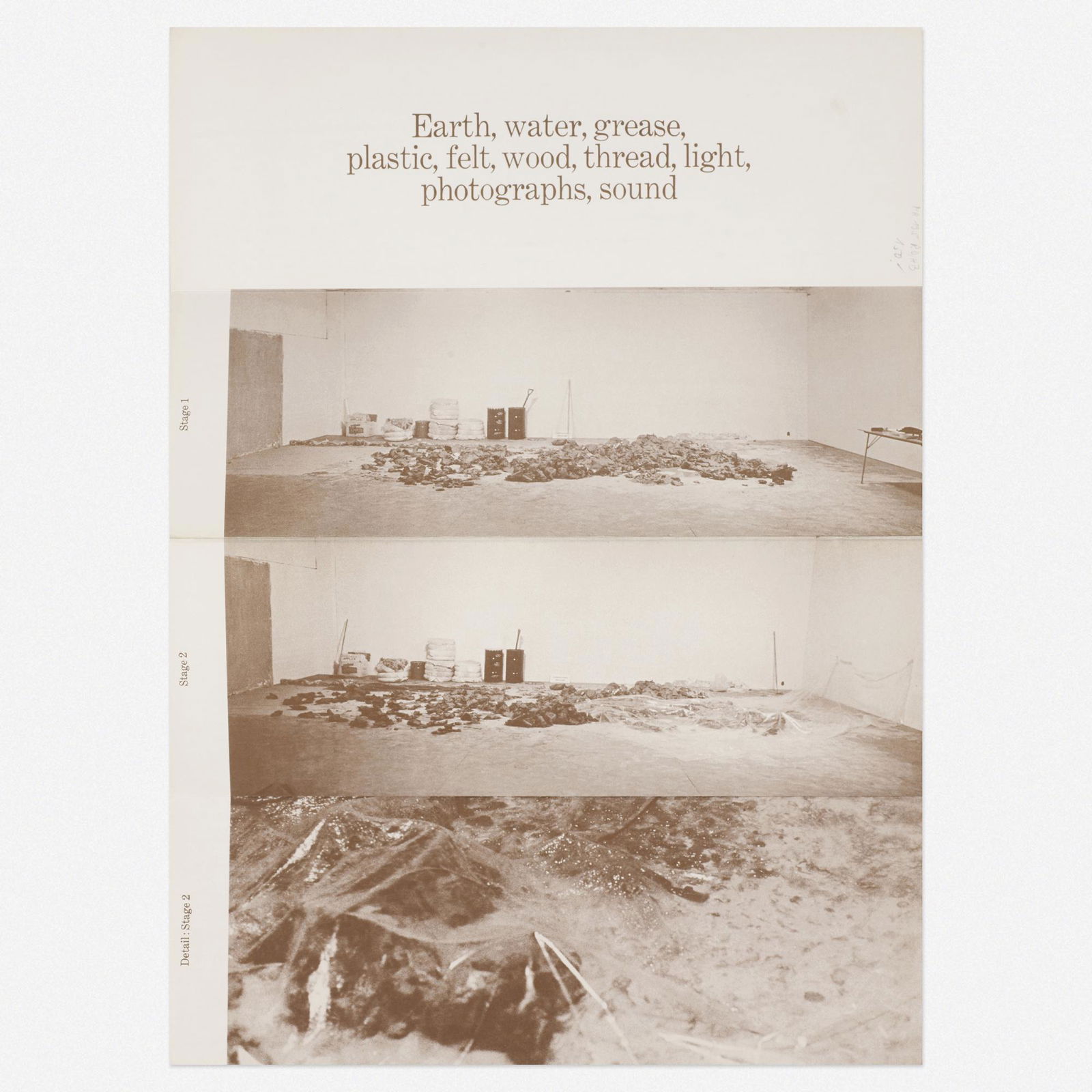 Robert Morris, Continuous Project Altered Daily (1 of 5)