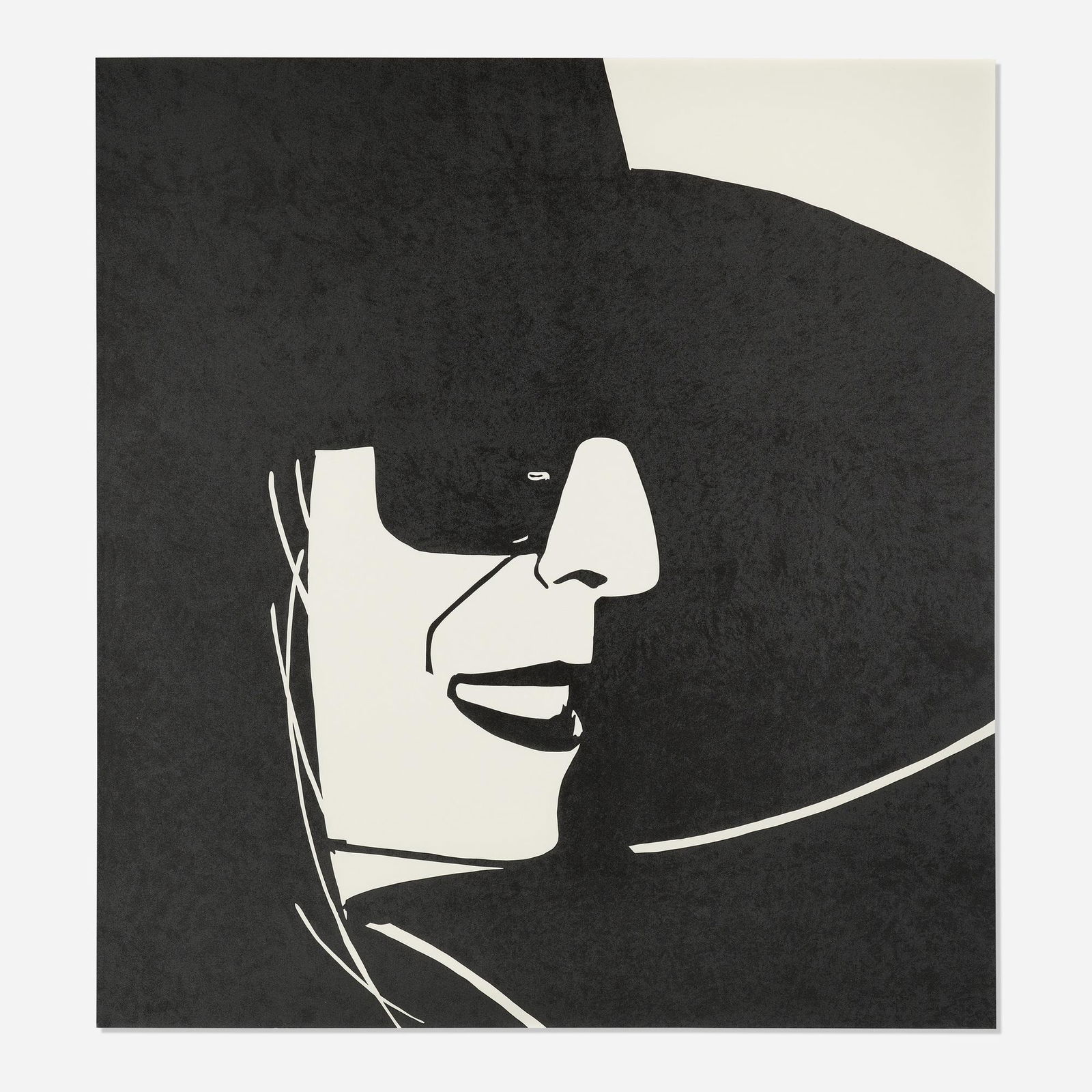 Alex Katz, Black Hat (Ada) (1 of 4)