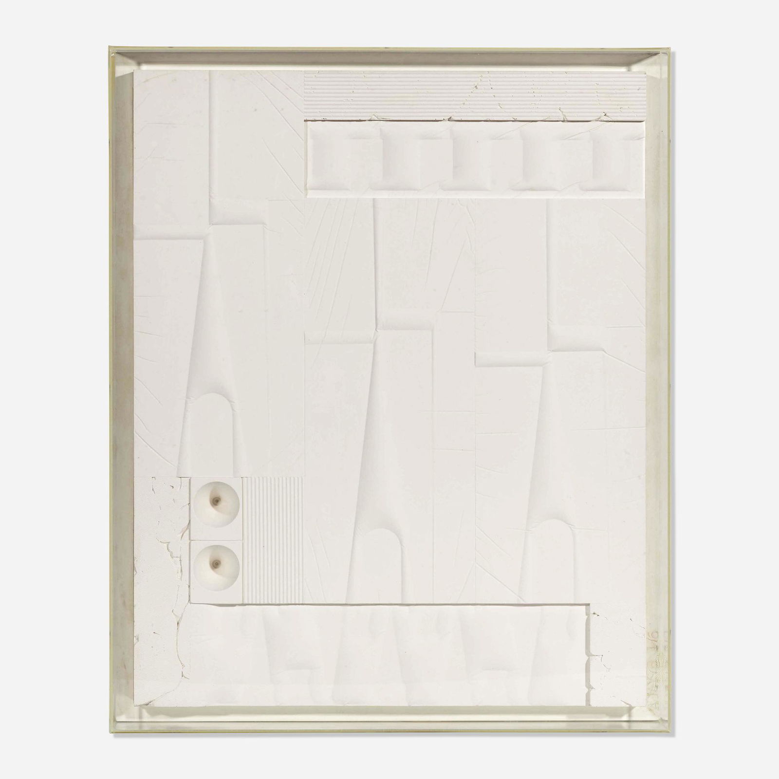 Abe Ajay, White Relief #4(LE)78 (1 of 4)