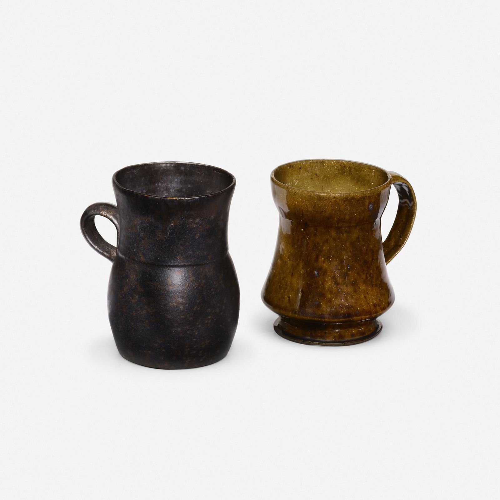 George E. Ohr, Mugs, set of two (1 of 5)