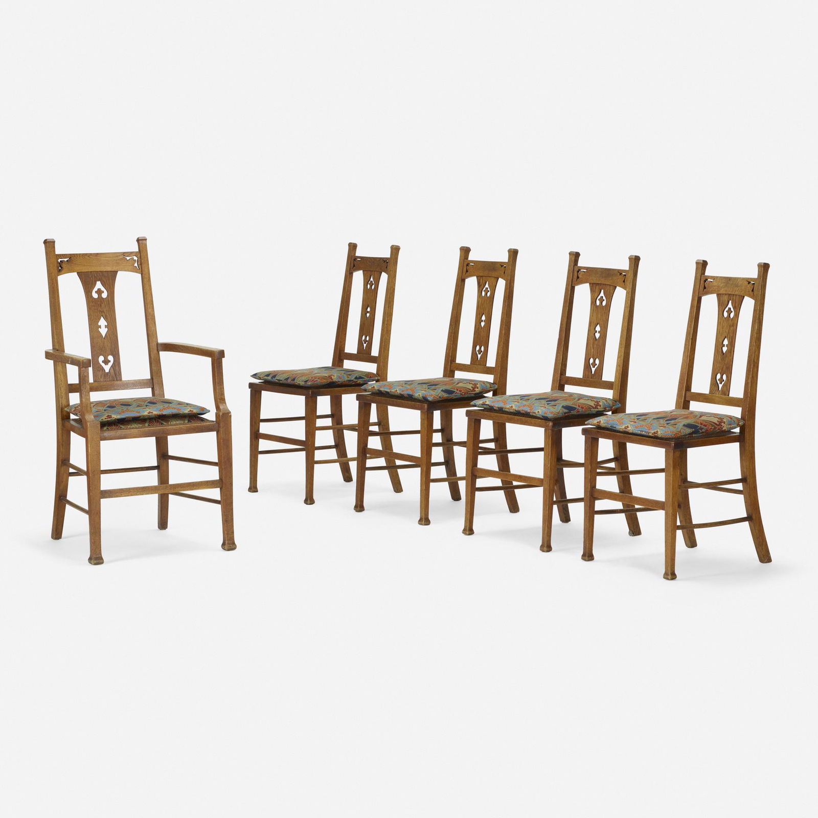 Liberty & Co., Dining chairs, set of five (1 of 6)