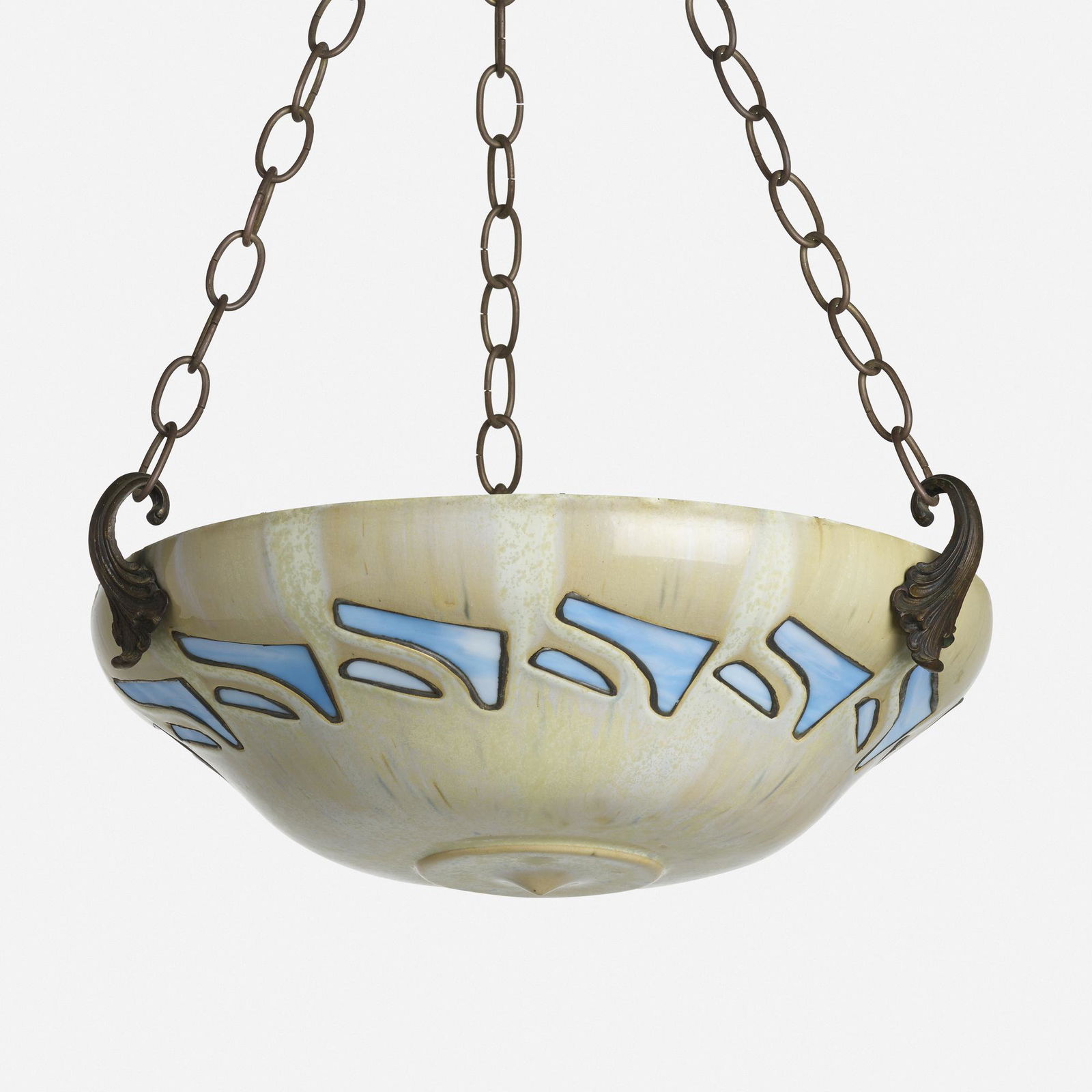 Fulper Pottery, Rare Vasekraft plafonnier, model 83 (1 of 4)