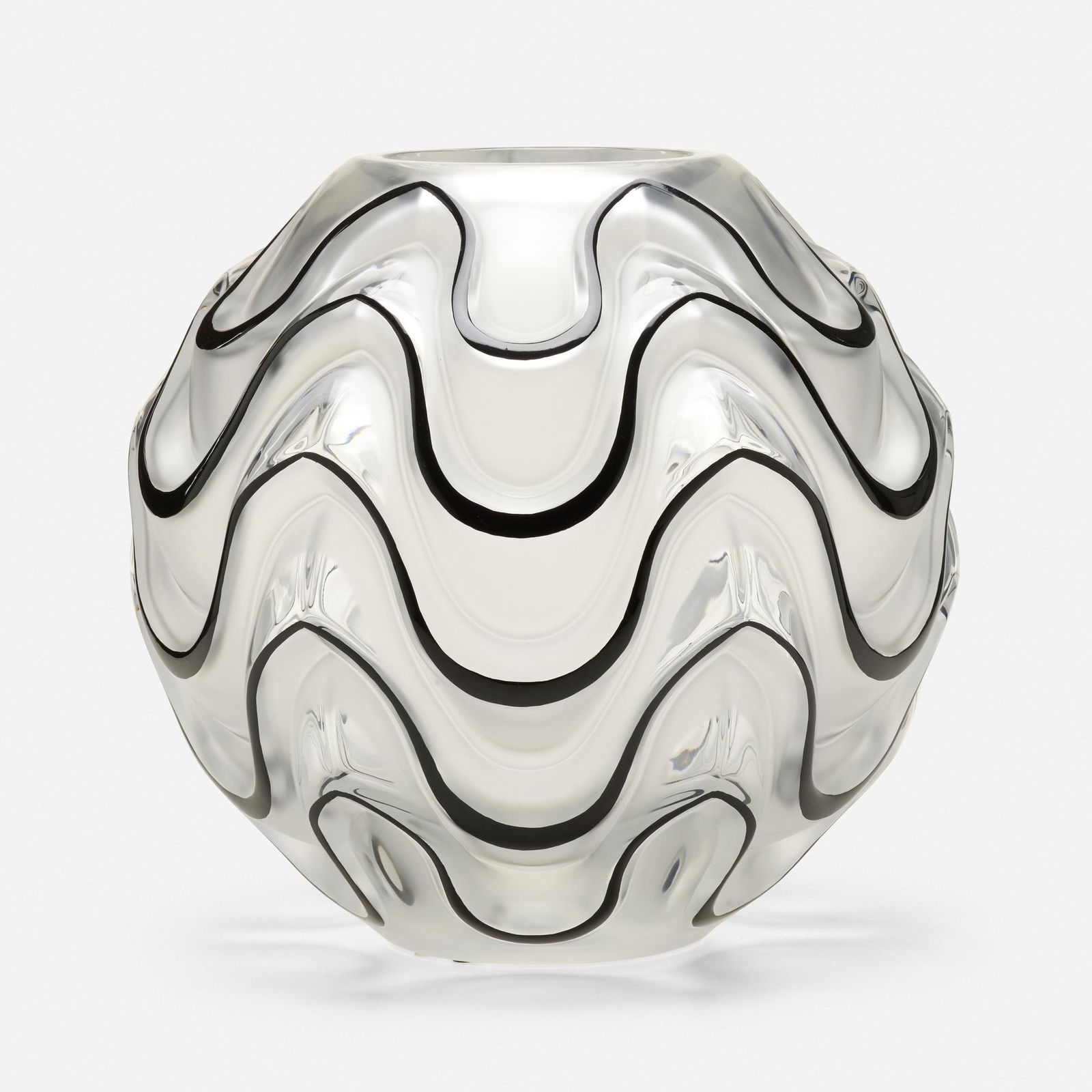 Lalique, Vibrations vase (1 of 3)