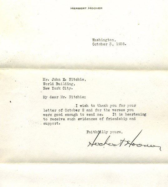 AMERICAN PRESIDENTIAL AUTOGRAPHS: AMERICAN PRESIDENTIAL AUTOGRAPHS; Andrew Johnson, Benjamin Harrison, Grover Cleveland, Theodore Roosevelt, William Howard Taft, Woodrow Wilson, Calvin Coolidge and Herbert Hoover; Together with other 