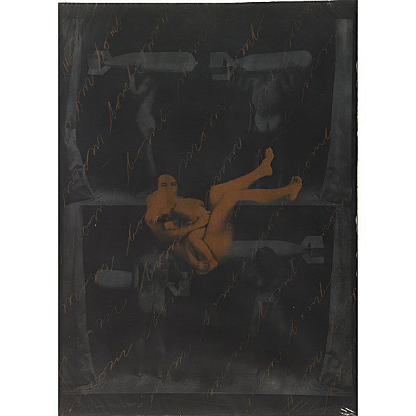 JUDY DATER (American, b. 1941): JUDY DATER (American, b. 1941); Two lithographs, ''Mom Bomb July 4th, State IV and State II,'' 1984; Both signed, dated, titled and numbered P.P. 2/2; 30'' x 22 3/8'' (largest)