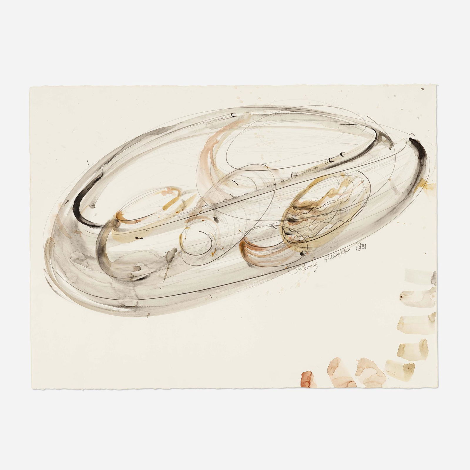 Dale Chihuly, Untitled (Black Basket Set) (1 of 4)