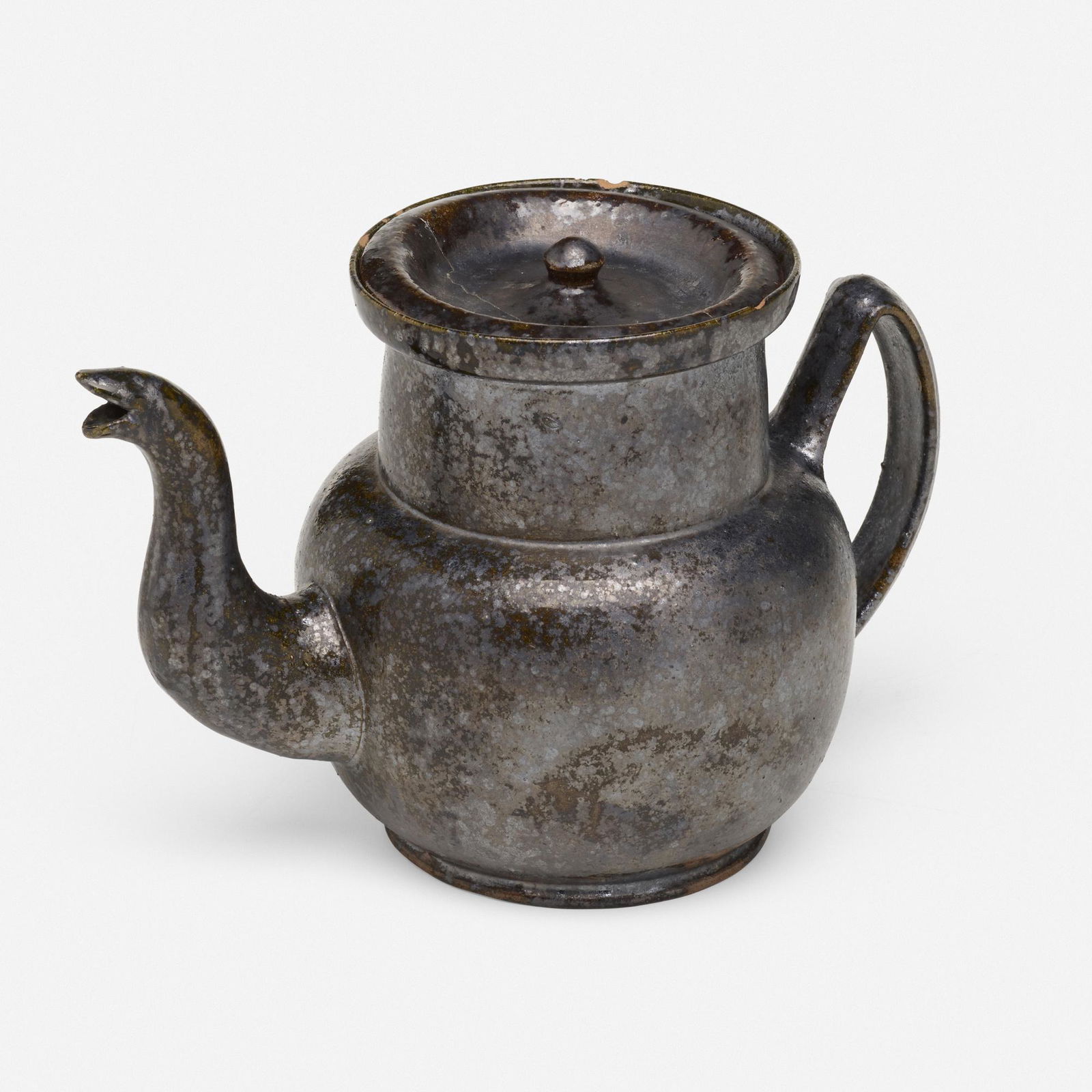 George E. Ohr, Teapot (1 of 3)