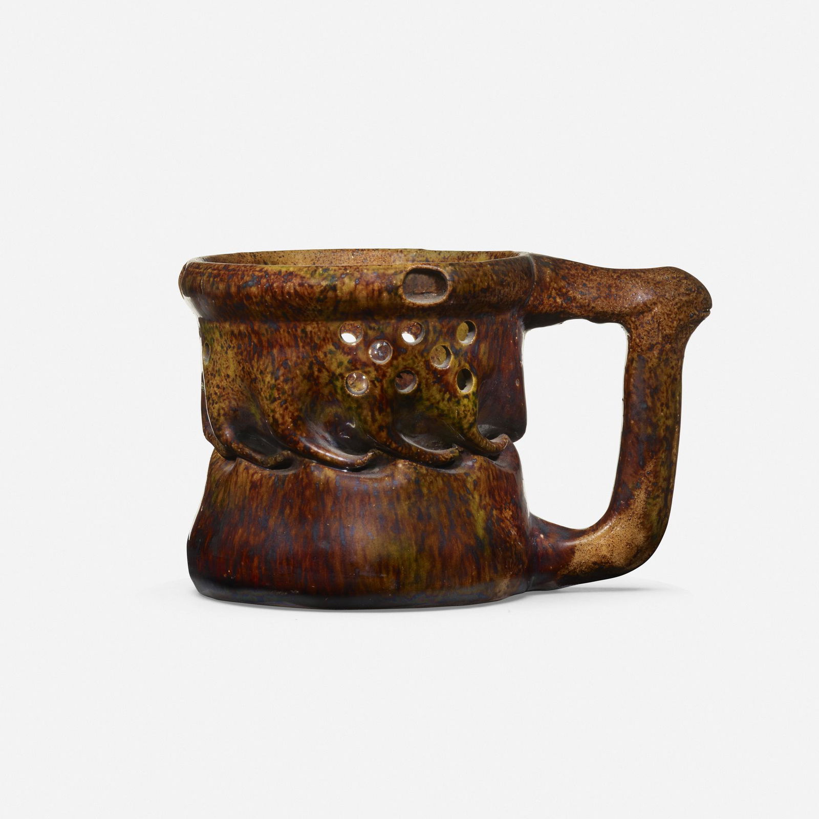 George E. Ohr, Puzzle mug (1 of 3)