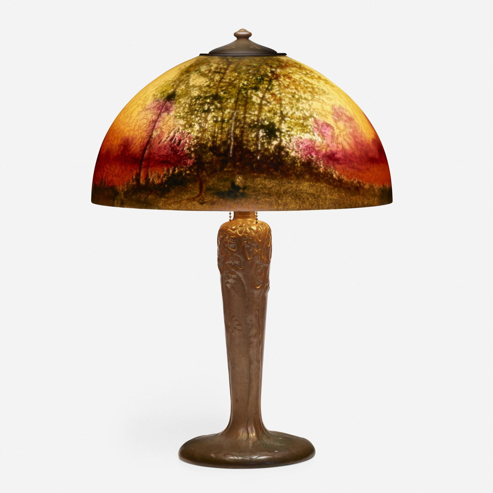 Handel, Table lamp with landscape scene (1 of 5)
