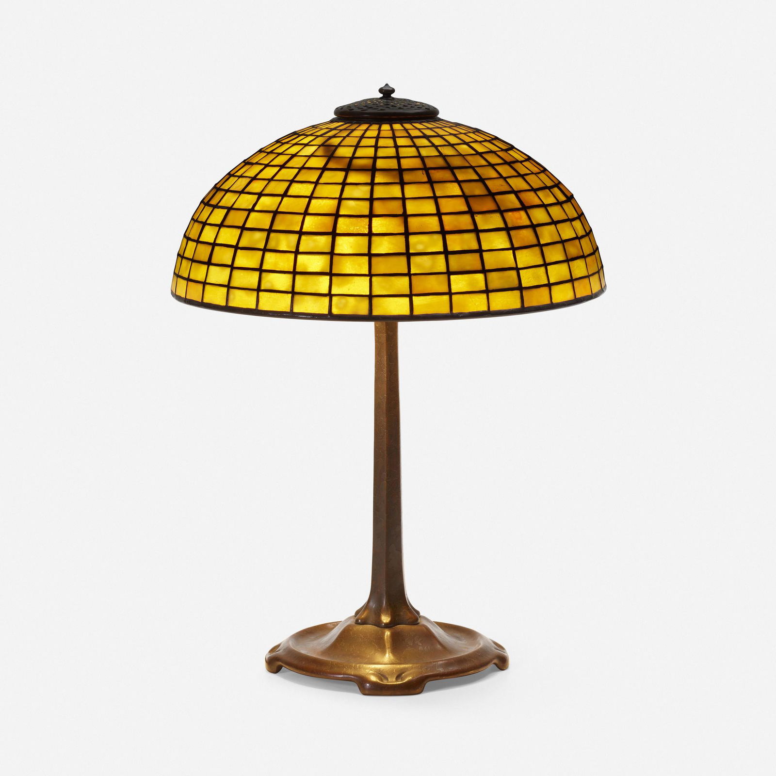 Tiffany Studios, Geometric table lamp (1 of 6)