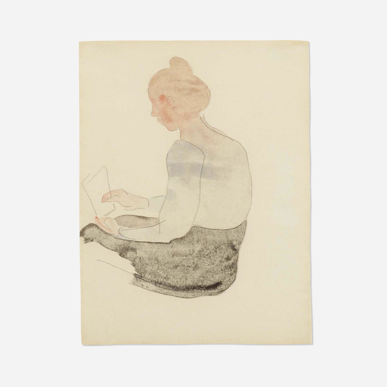 Charles Demuth, Seated Woman (1 of 4)