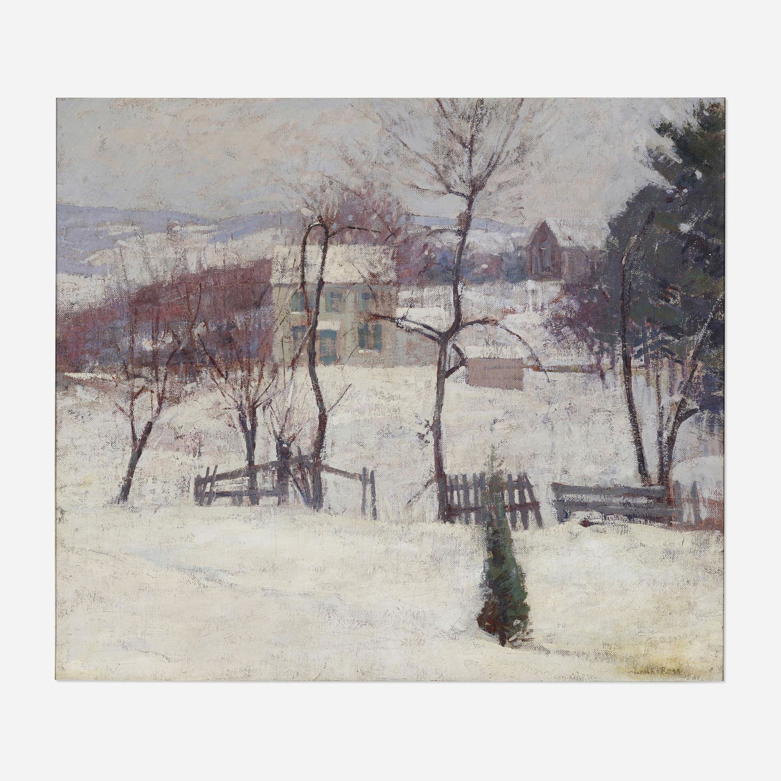 Harry Leith-Ross, Untitled: Harry Leith-Ross Untitled oil on canvas 26.125 h Ã— 30 w in (66 Ã— 76 cm) Signed to lower right 'Leith-Ross'. Provenance: Newman Galleries, Philadelphia | Private Collection